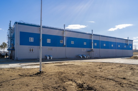 Здание водоочистных сооружений Амурского ГПЗ «ГК МФМК»