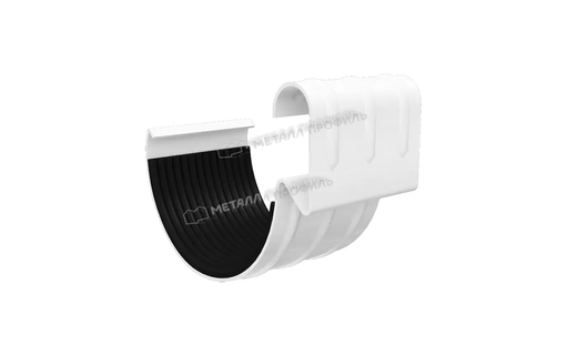 Соединитель желоба D125, 1, GS