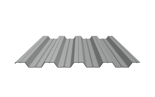 Профлист НС-44 1000/1070 мм х 0,8 мм (оцинкованный)